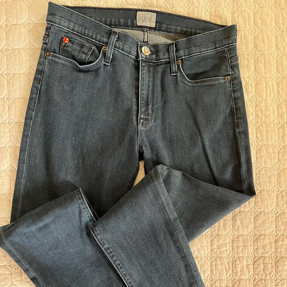 Hudson Nico Mid Rise Super Skinny jeans size 28